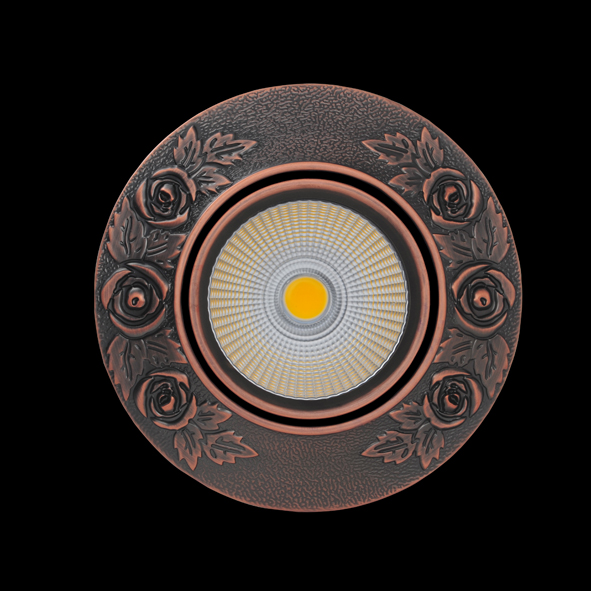 COB5013-rose red ancient